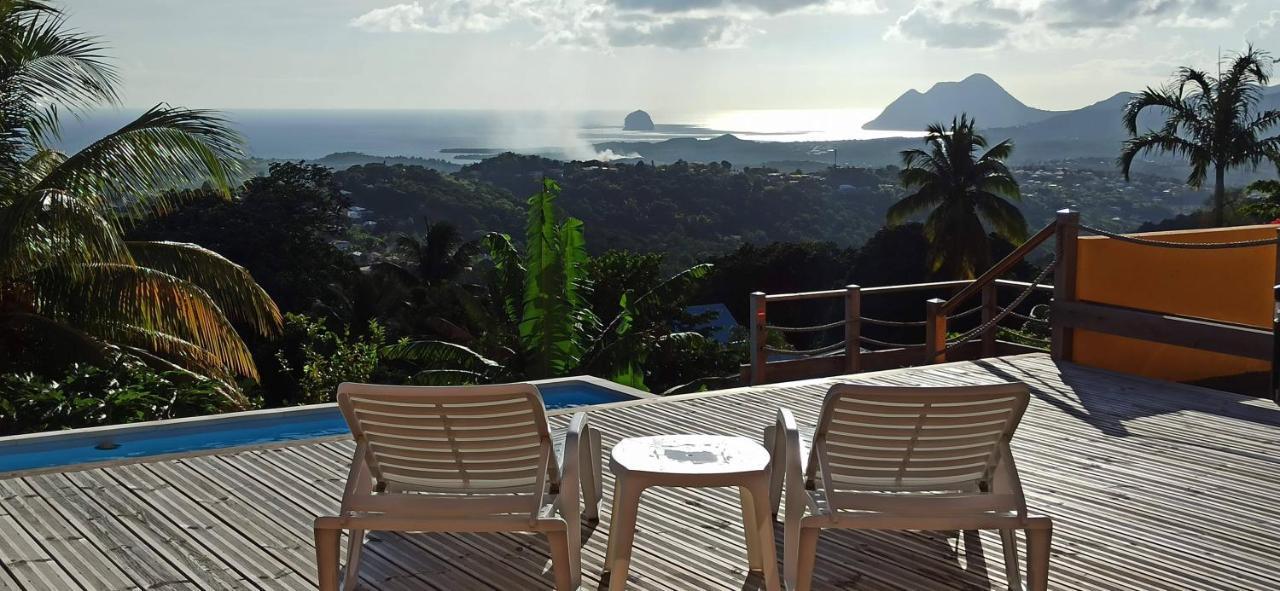 Villa Cosaroe 6-14 Pers Piscine Et Superbe Vue Mer Panoramique Riviere-Salee Εξωτερικό φωτογραφία