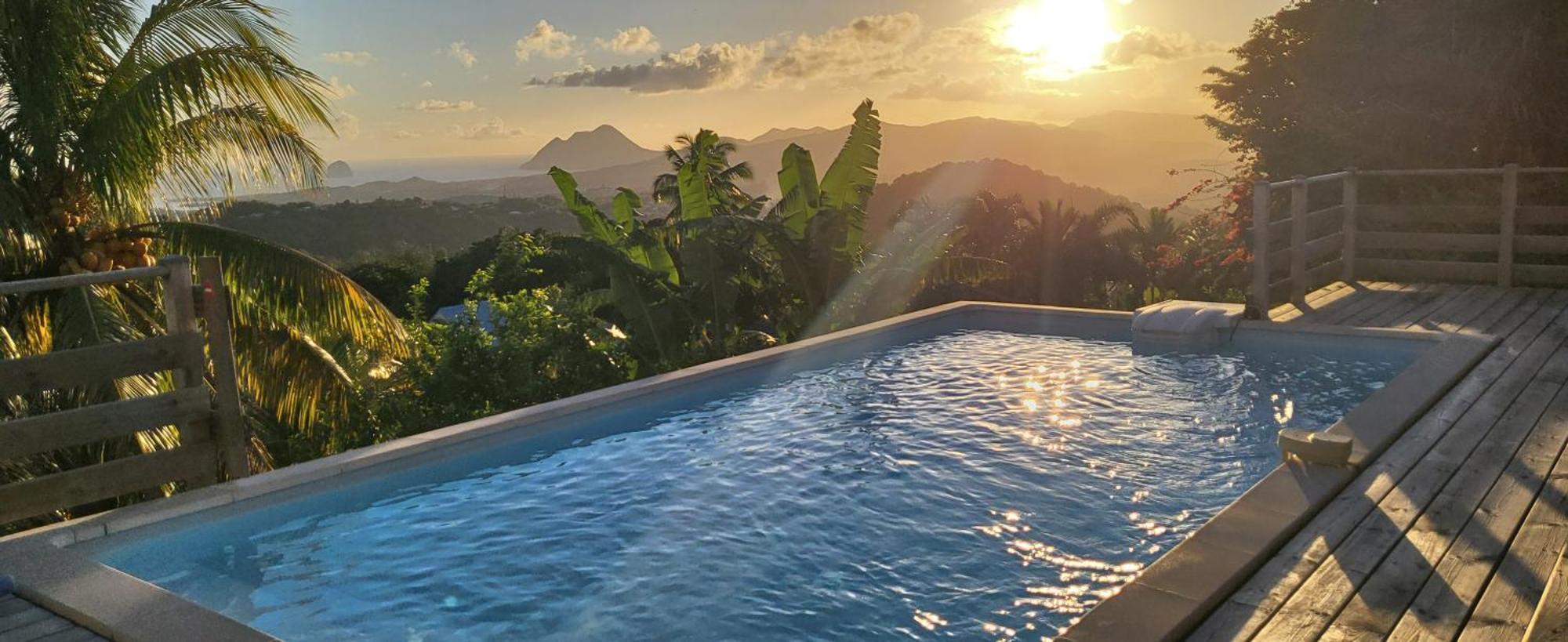 Villa Cosaroe 6-14 Pers Piscine Et Superbe Vue Mer Panoramique Riviere-Salee Εξωτερικό φωτογραφία