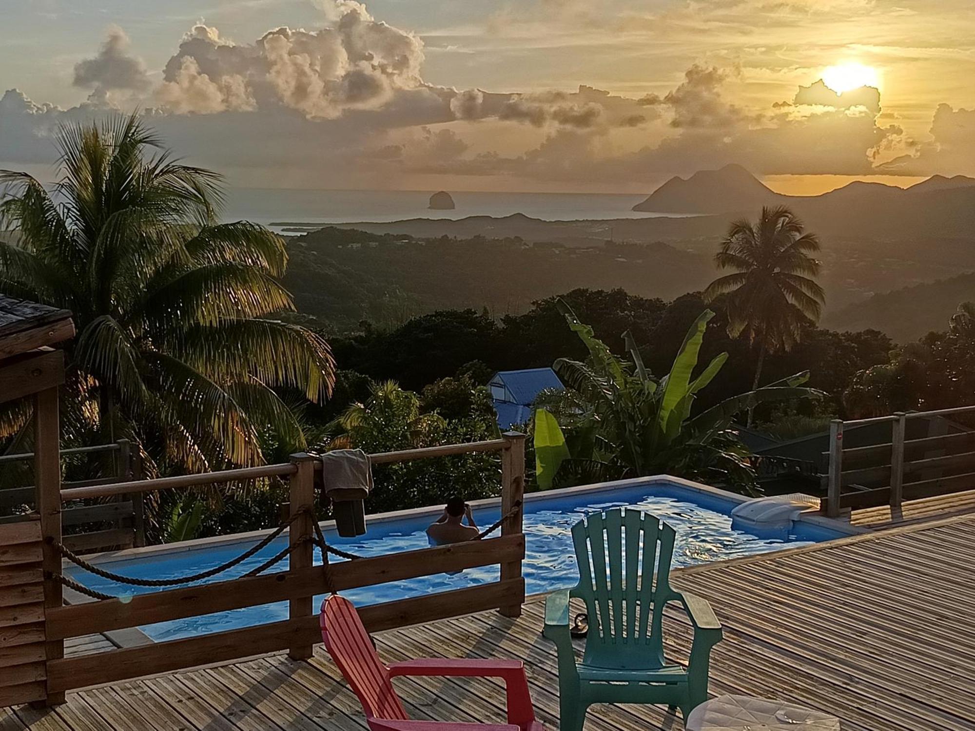 Villa Cosaroe 6-14 Pers Piscine Et Superbe Vue Mer Panoramique Riviere-Salee Εξωτερικό φωτογραφία